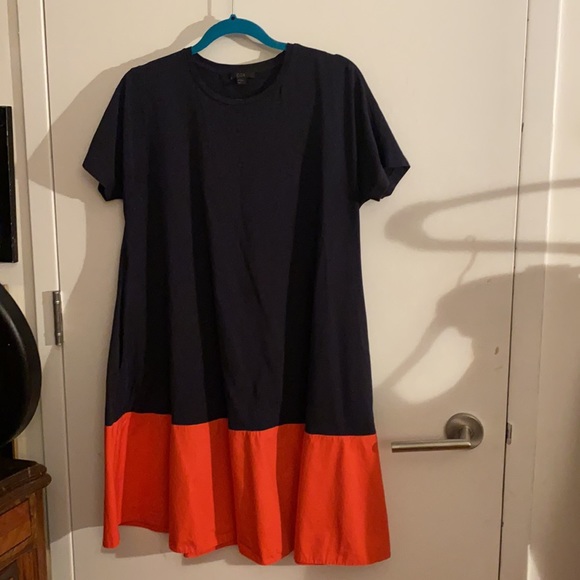 COS Contrast-Panelled Jersey Dress - Picture 9 of 12